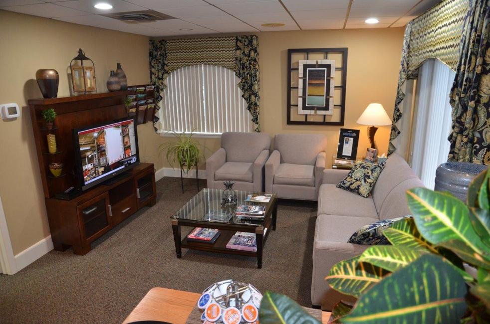 a picture of our Waiting Room